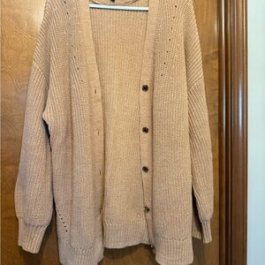 Gap Cozy Tan Women's oversized Sweater